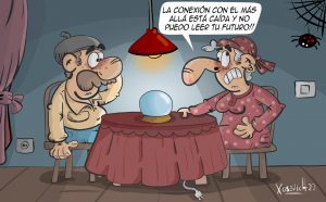 Chiste pitonisa leer futuro bola de cristal Humor Xosevich 22