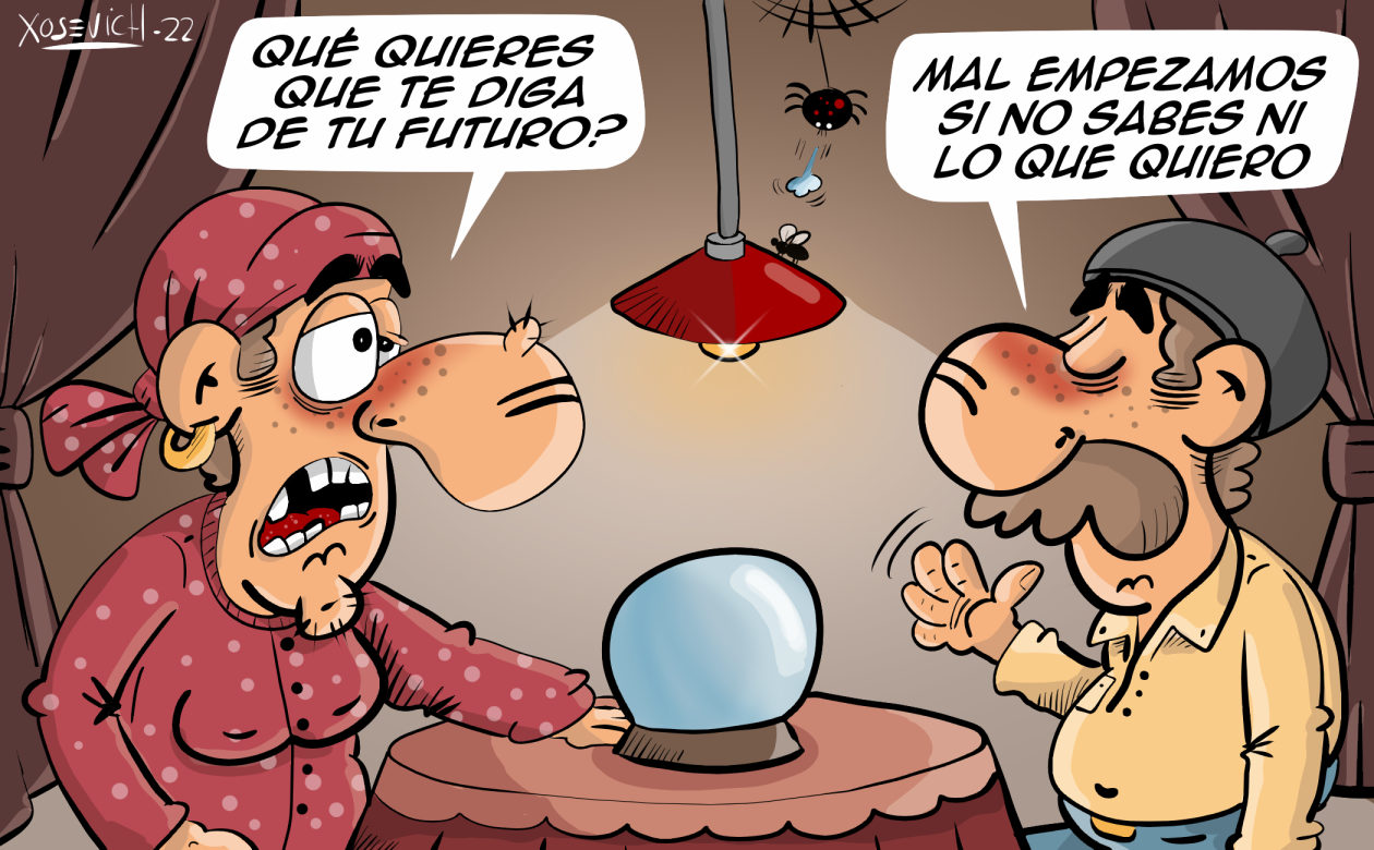 Chistes de adivinos que no aciertan nada Xosevich 22