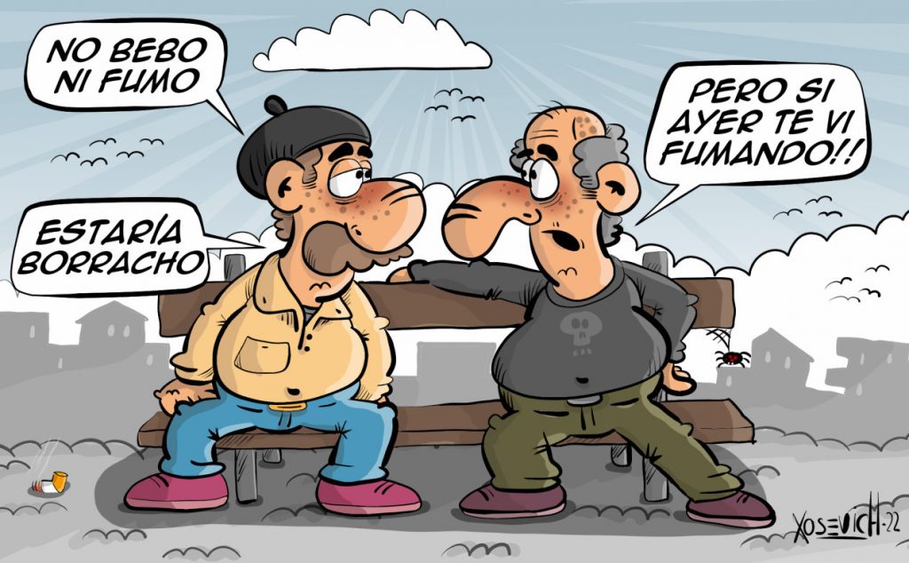 Chistes de borrachos no bebo ni fumo Humor Xosevich 22