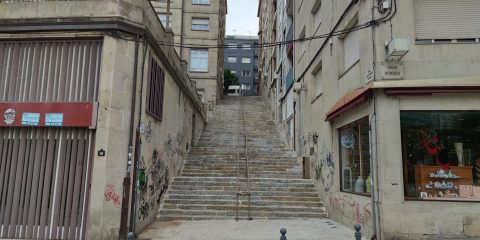 Escaleras de la Calle Calpurnia Abana