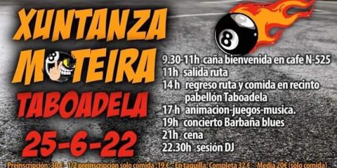 Evento Xuntanza Moteira Taboadela 2022