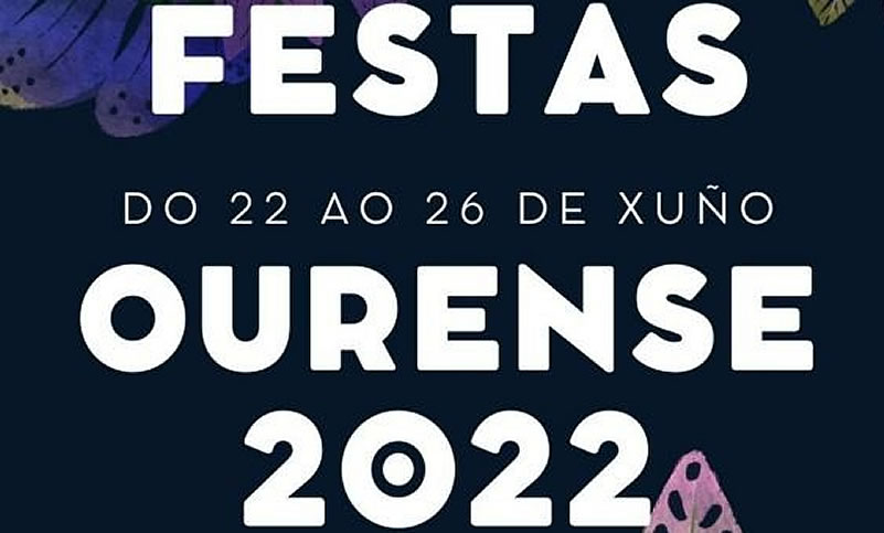 Programa de las Fiestas de Ourense 2022 1 Fiestas de Ourense 2022 portada