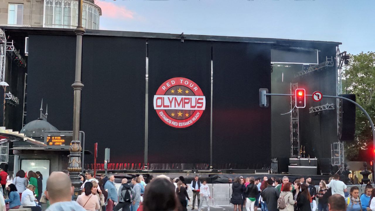 Palco Olympus Fiestas de Ourense