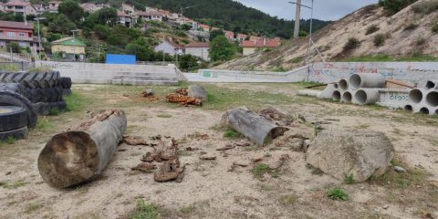 Pista de Skate destrozada