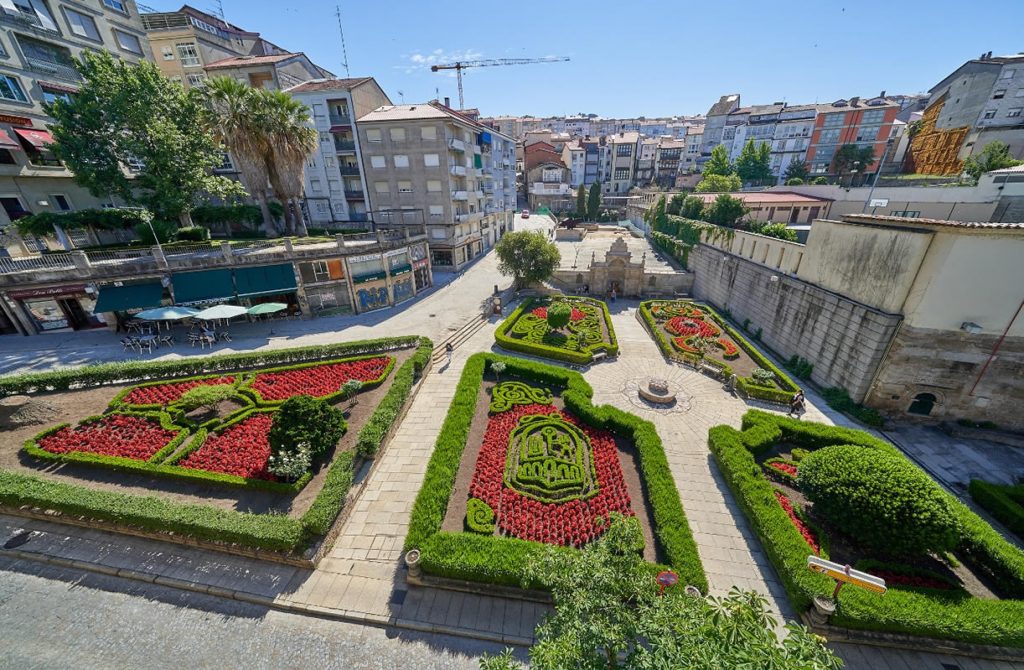 22.500 nuevas plantas de temporada decoran la ciudad de Ourense 1 Plantas en As Burgas