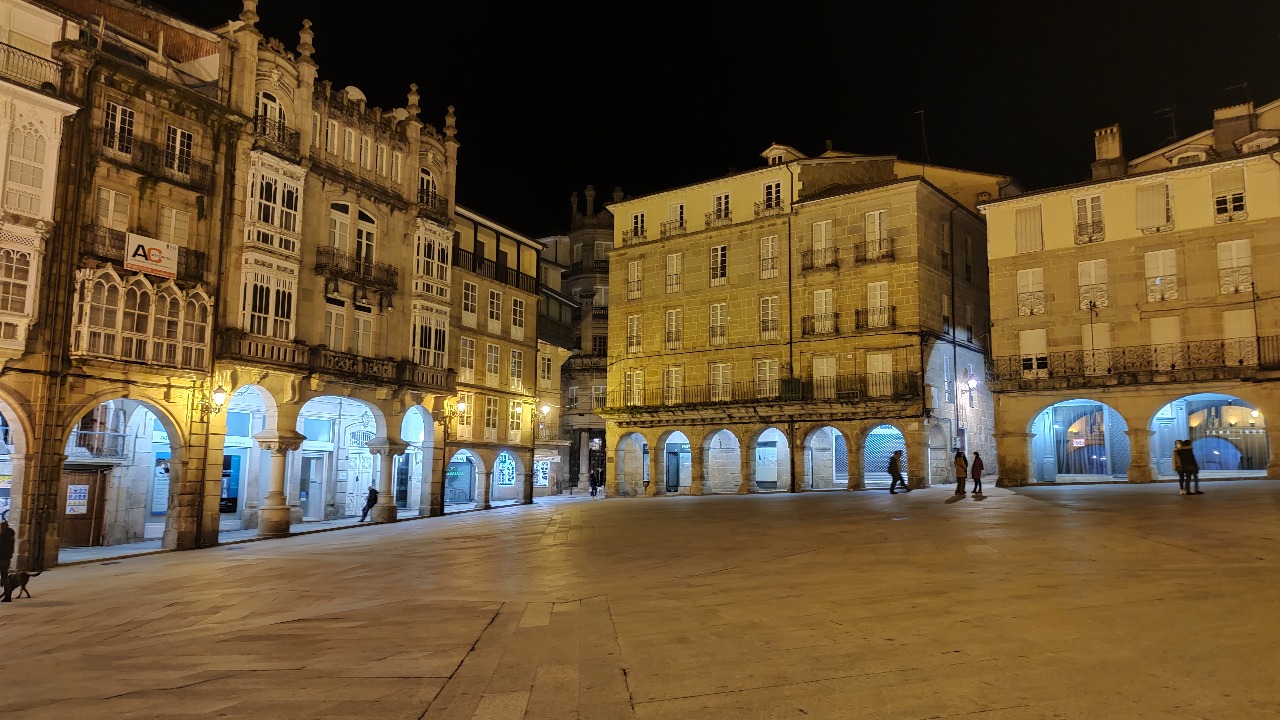 Plaza Mayor de noche
