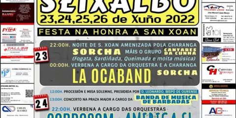 Programa Fiestas de Seixalbo