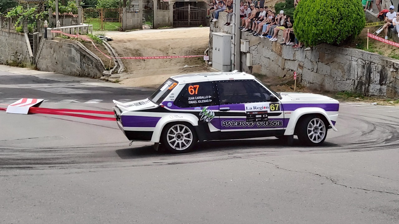 Rallye de Ourense Juan Carballo e Ismael Iglesias