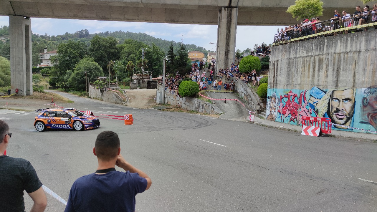 Rallye de Ourense en A Valenzá