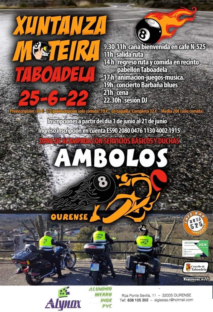 Programa de la Xuntanza Moteira Taboadela 2022: fecha y horarios 2 Xuntanza Moteira Taboadela 2022