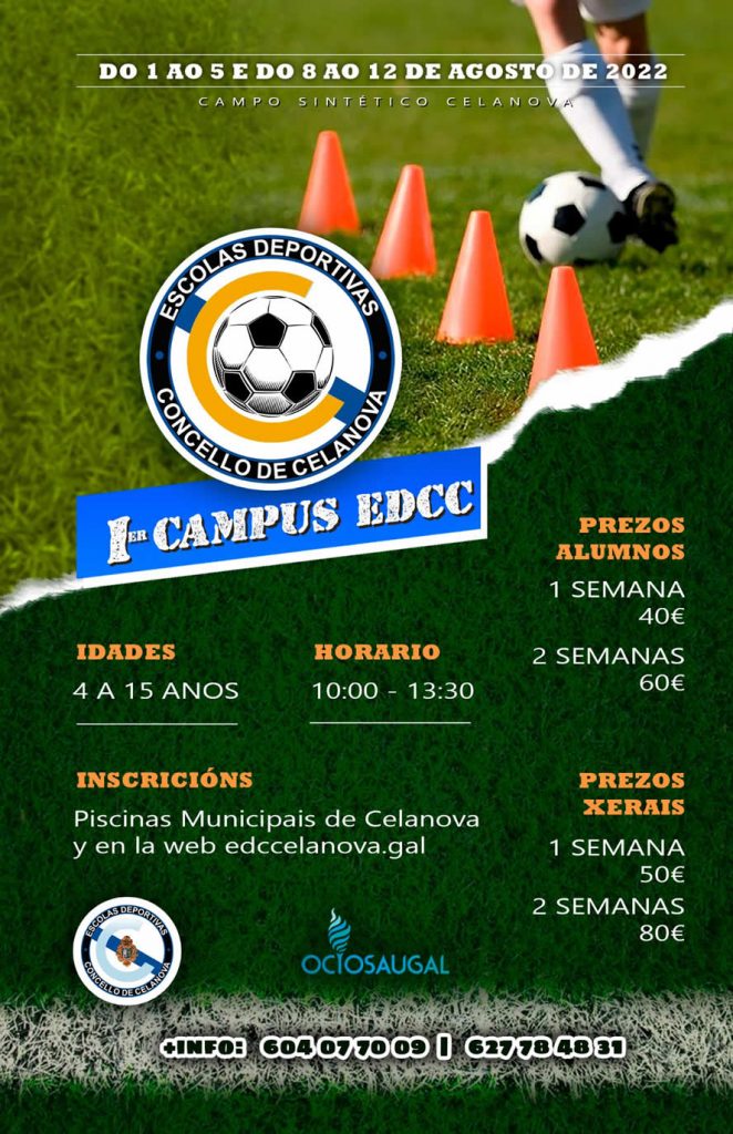 1er campus escolas deportivas de celanova