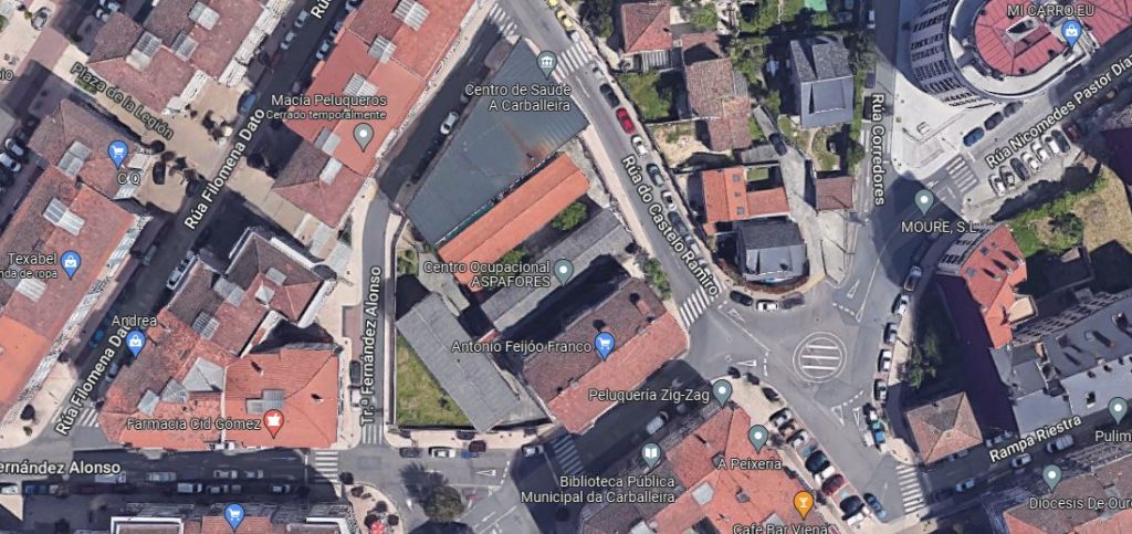 La calle Castelo Ramiro permanecerá cortada al tráfico durante el día 13 de julio 1 A Carballeira