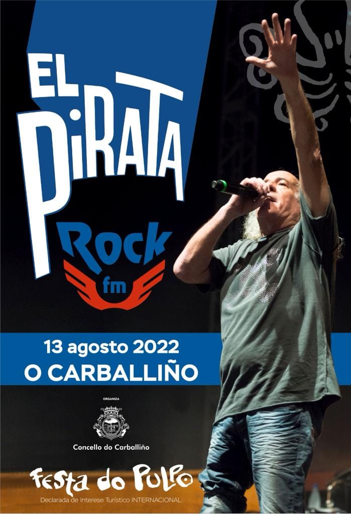 El Pirata estará en O Carballiño el 13 de agosto 1 El Pirata En O Carballiño