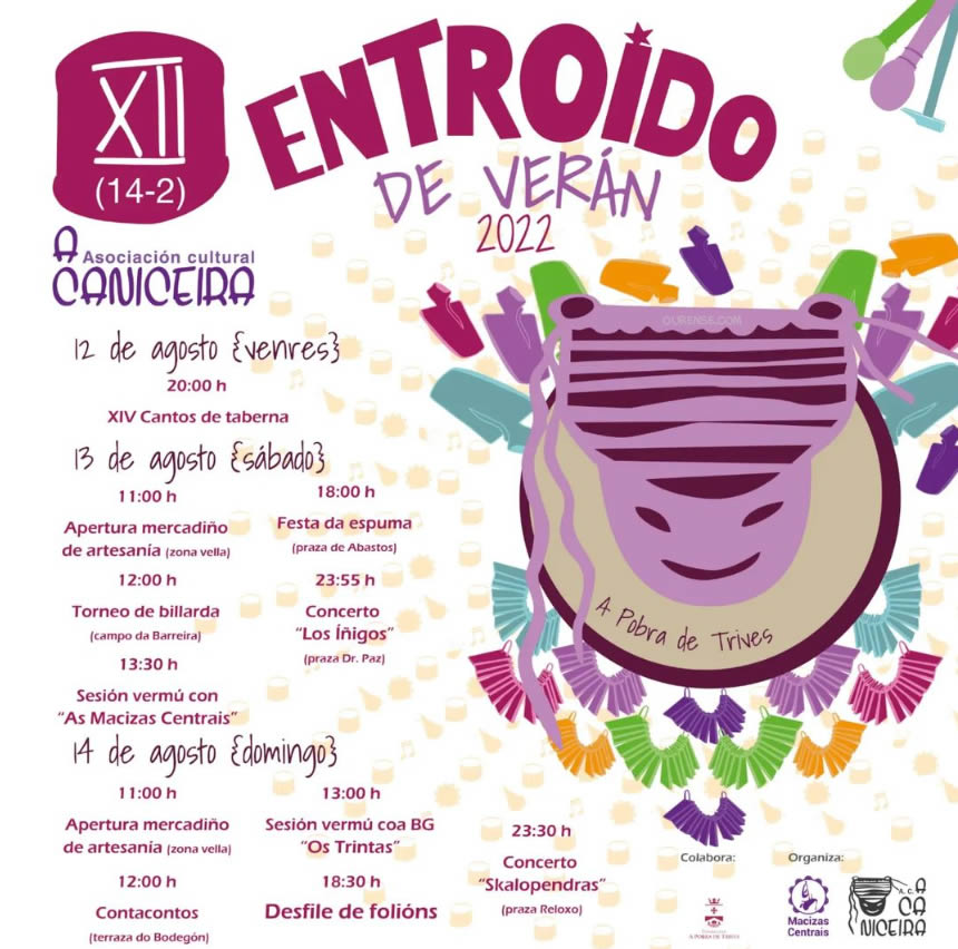 Entroido de Verán 2022 en A Pobra de Trives 2 Entroido de Verán de Trives
