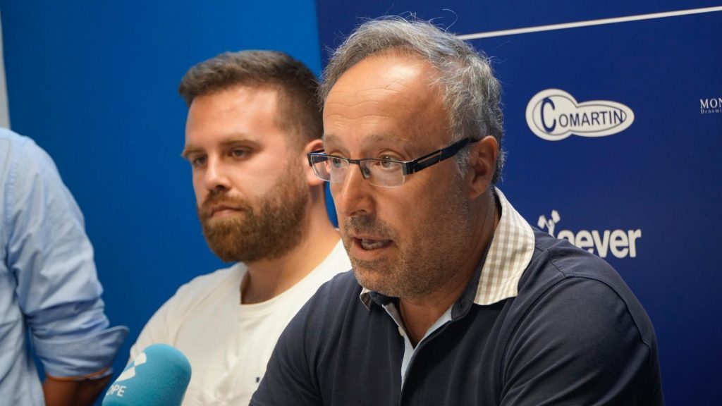 Presentación do equipo técnico do Verín C.F. 2 Juan Carlos Francisco