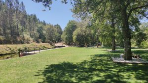 Playa fluvial de As Perdices en Entrimo
