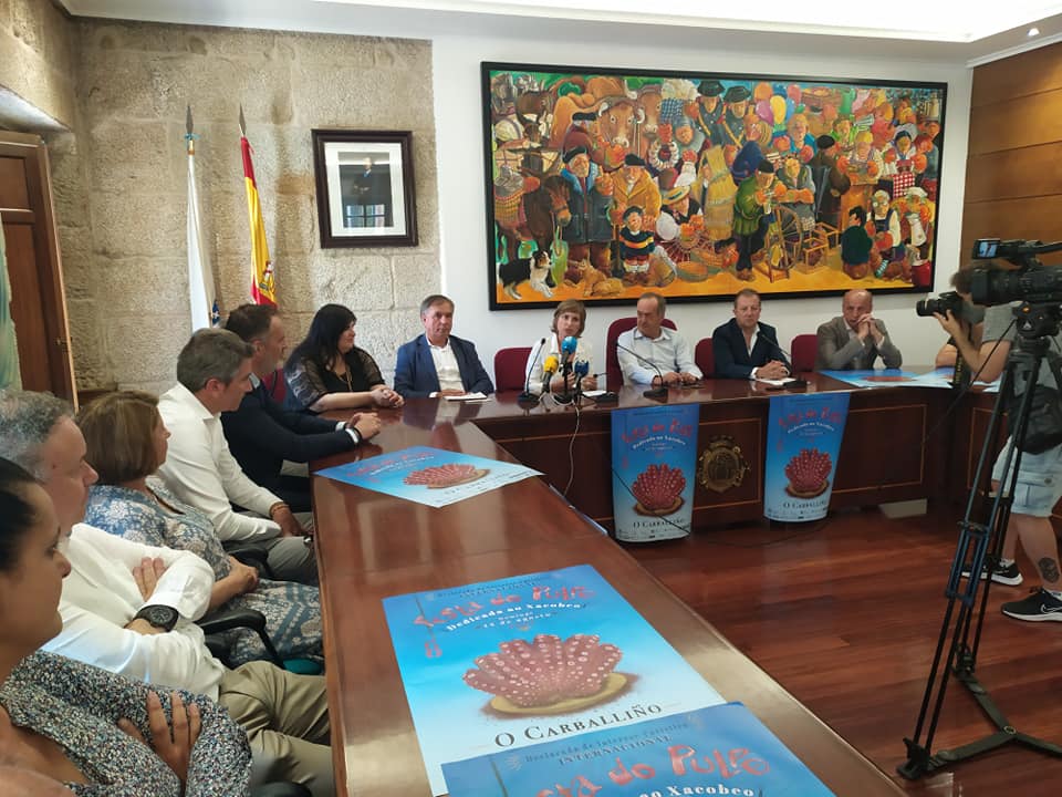 Presentación del cartel de la 60 Festa Do Pulpo 1 Presentación cartel festa do pulpo 2022