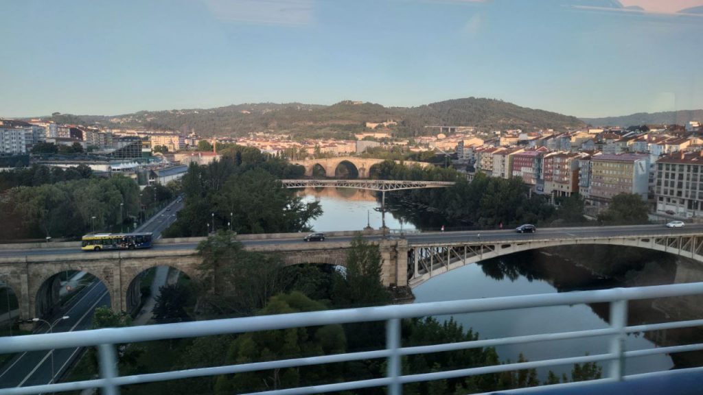Puentes sobre el río Miño en Ourense