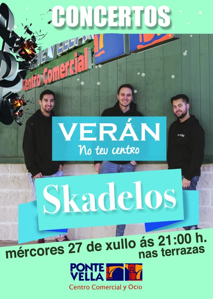 Concierto de Skadelos en Ponte Vella 1 Skadelos en Ponte Vella