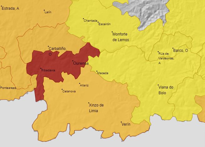 La AEMET emite alerta roja por altas temperaturas en la zona del Miño-Ourense para mañana 12 de julio 1 calor en ourense