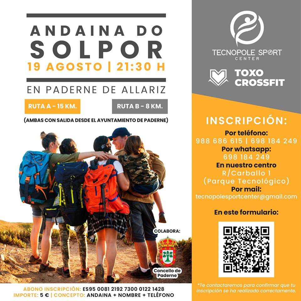 Andaina Do Solpor, el próximo 19 de agosto 1 Andaina Do Solpor