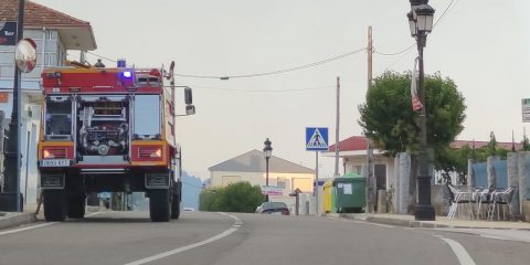 Camión de Bomberos para incendios en Ourense