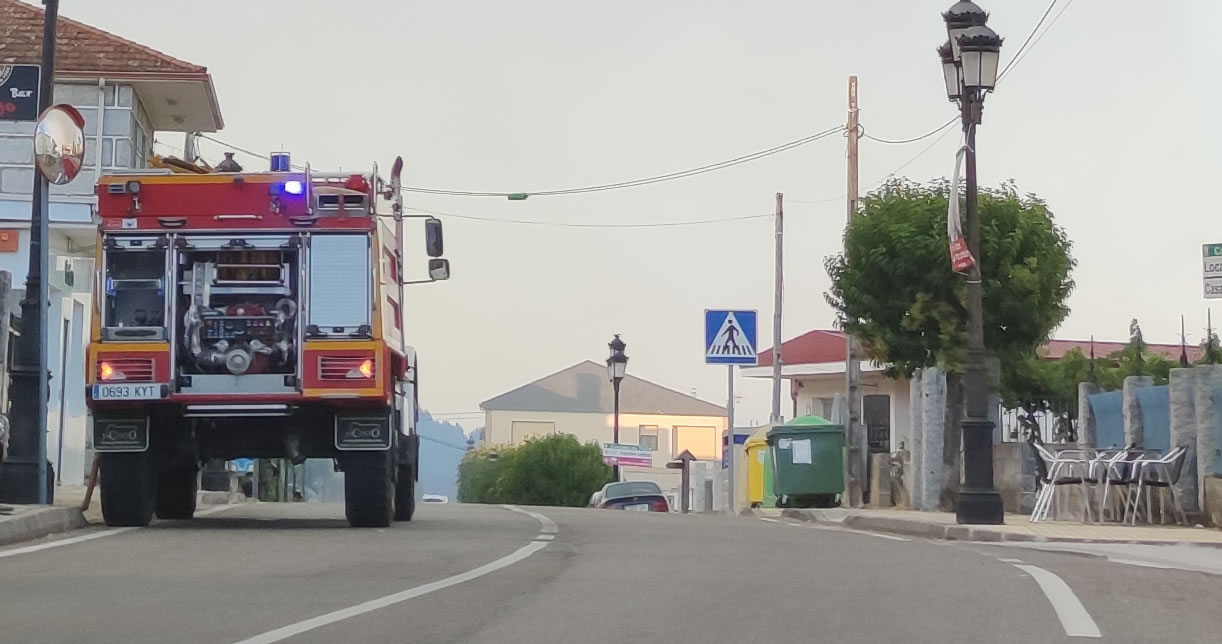 Camión de Bomberos para incendios en Ourense