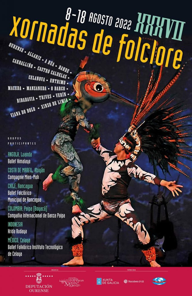 Cartel Xornadas Folclore 2022
