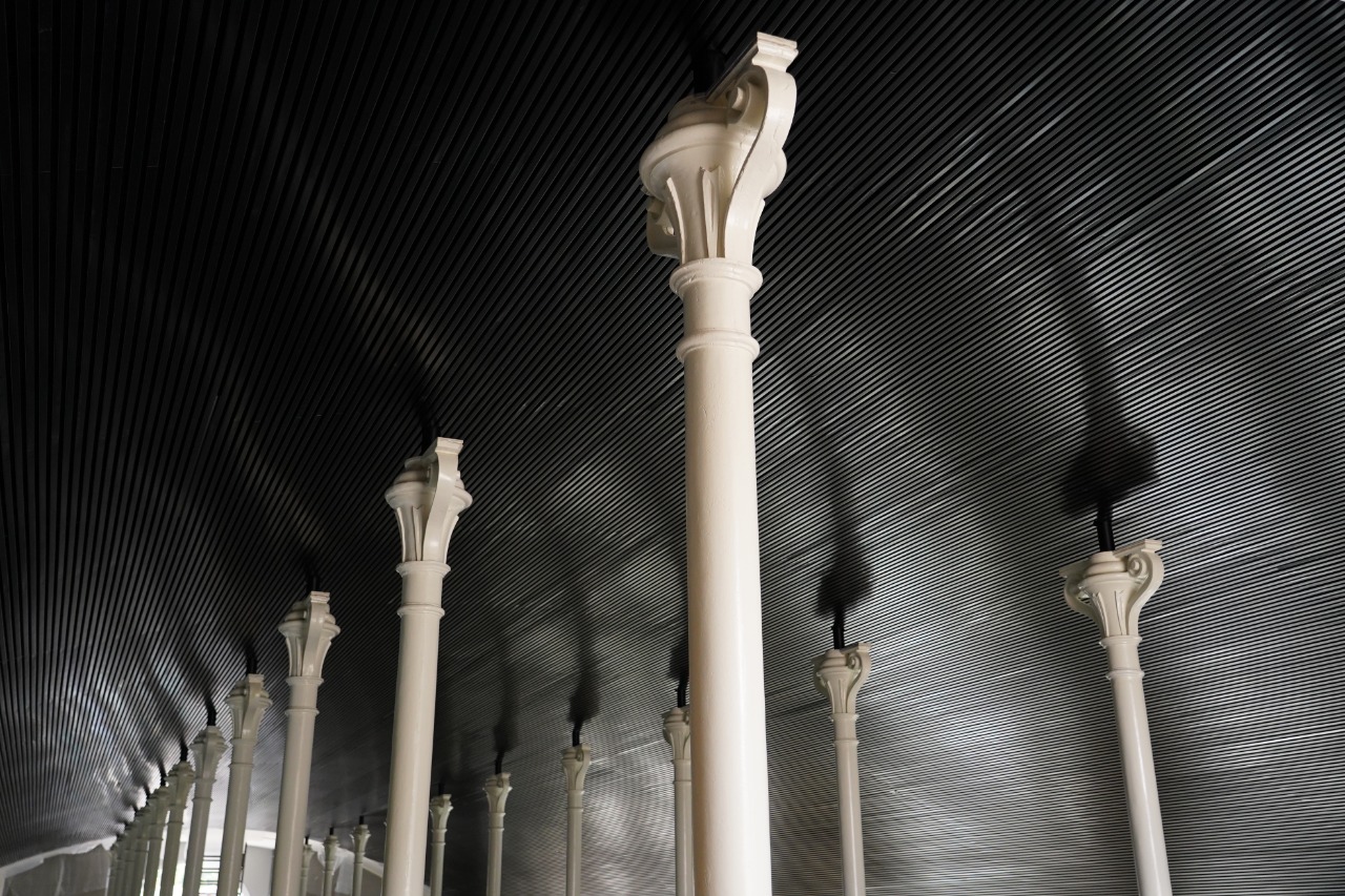 Columnas de la Plaza De Abastos