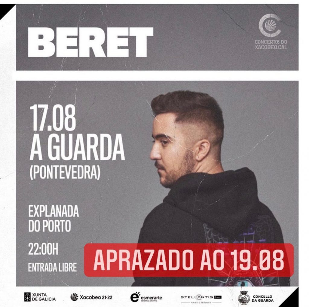 Concierto de Beret en A Guarda