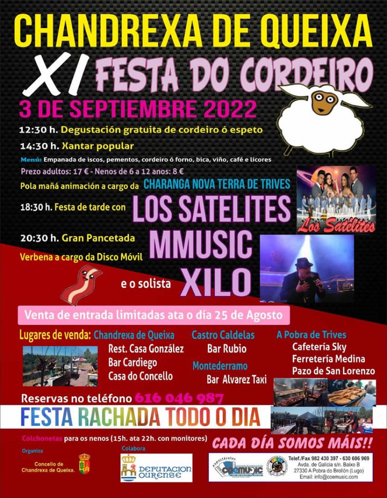 Festa do Cordeiro 2022 Chandrexa De Queixa