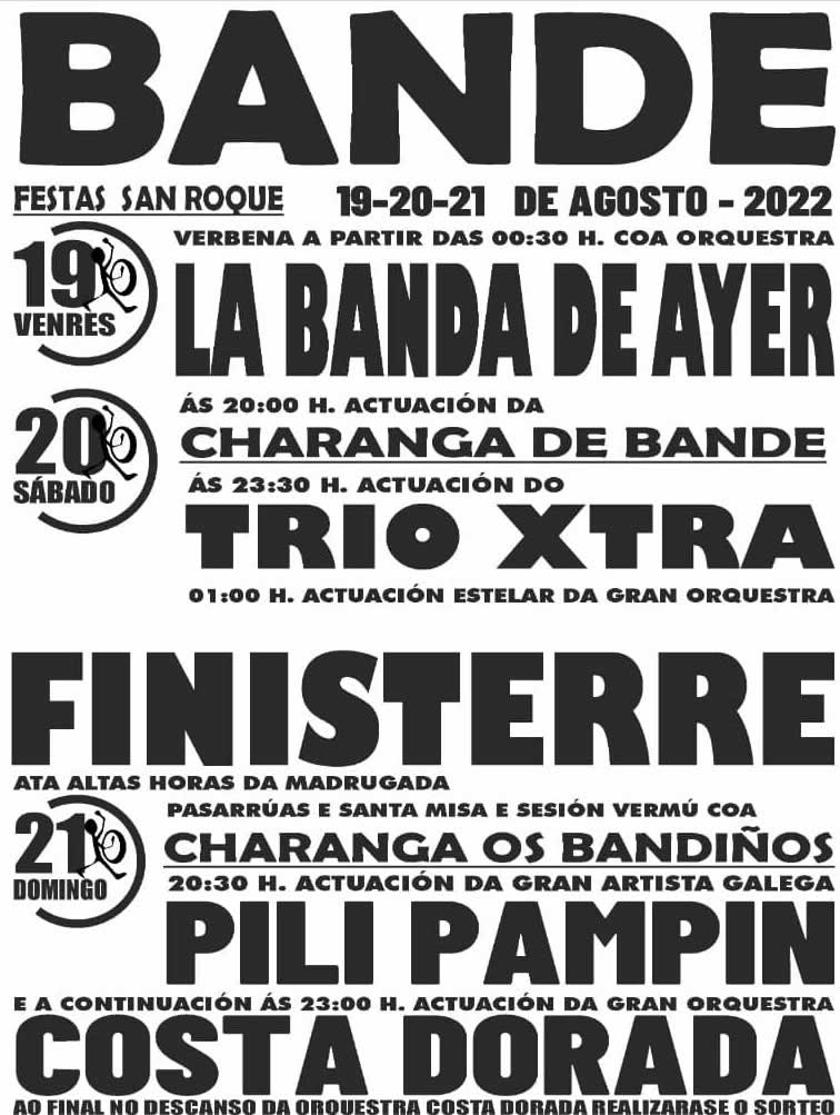 Fiestas De Bande 2022