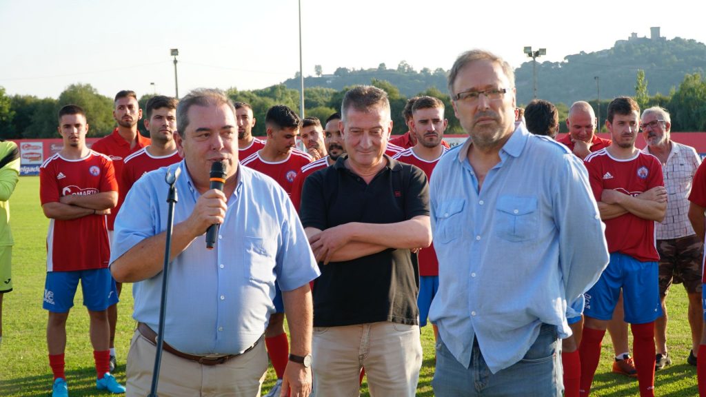 Gerardo Seoane, José Luis Martín y Juan Carlos Francisco