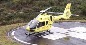 Helicóptero del 061 Urgencias Sanitarias