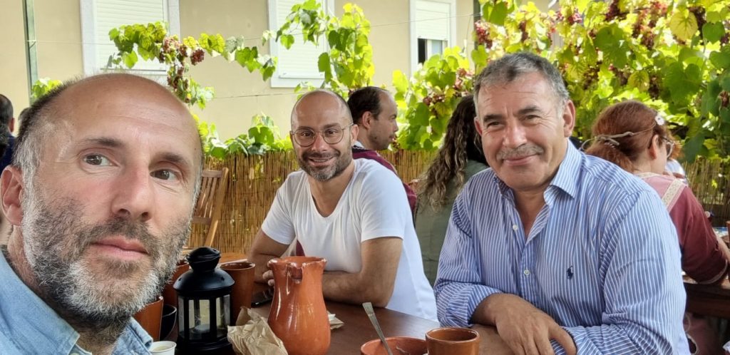 Jácome con Emídio Sousa