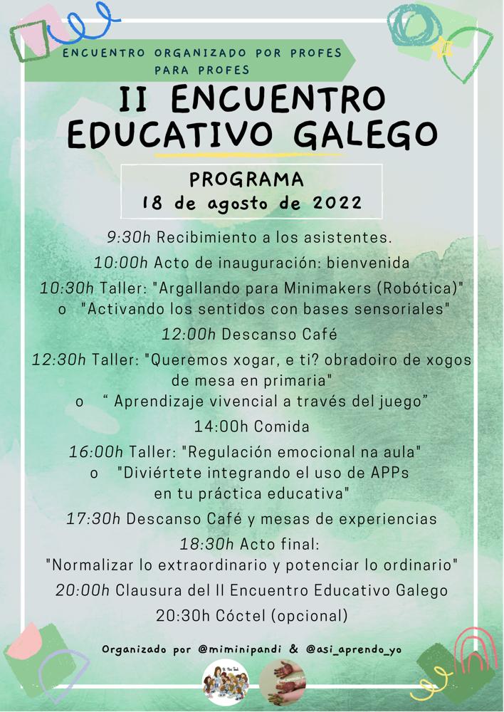 Programa del II educativo Galego