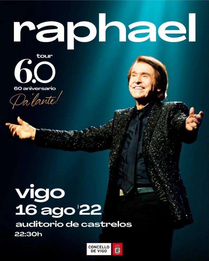 Raphael en concierto en vigo