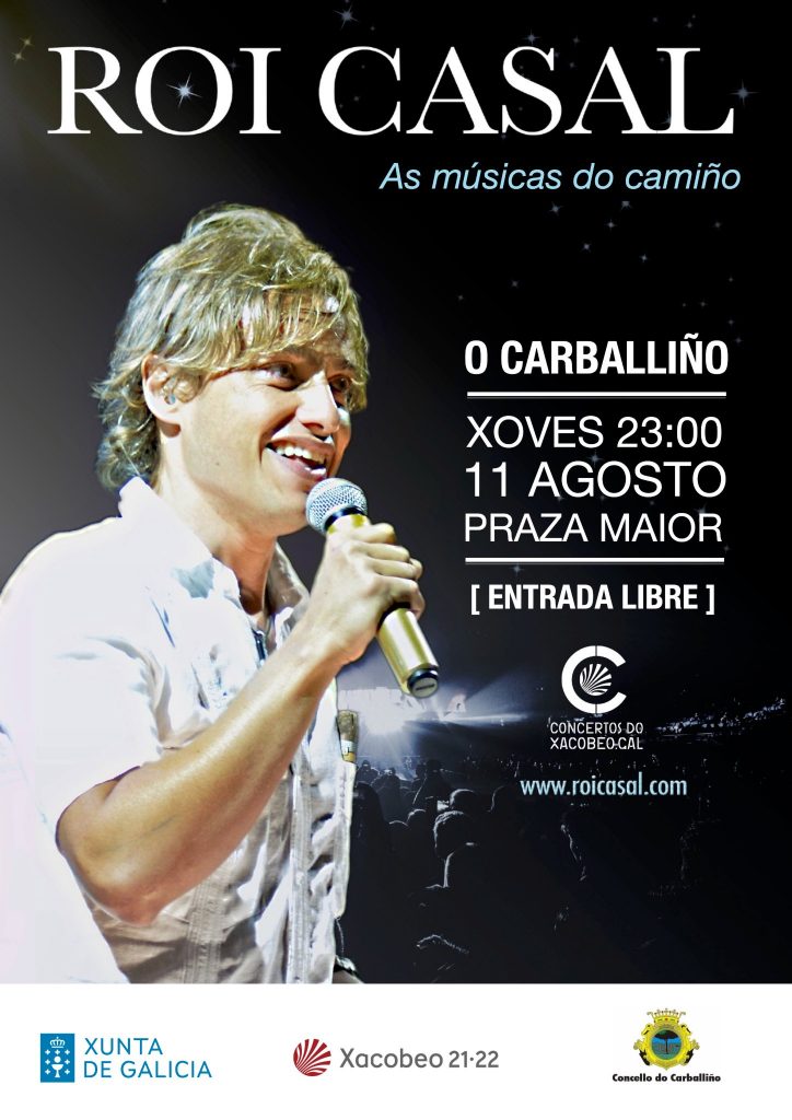 Roi Casal en concierto