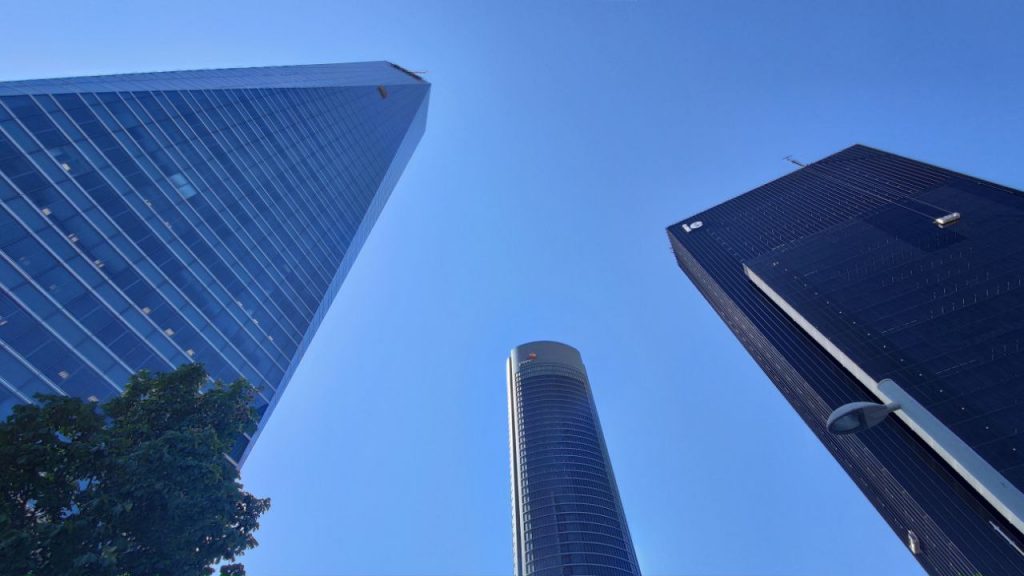 Torres en Madrid rascacielos
