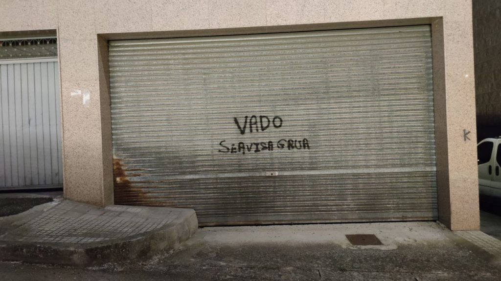 Vado se avisa grúa