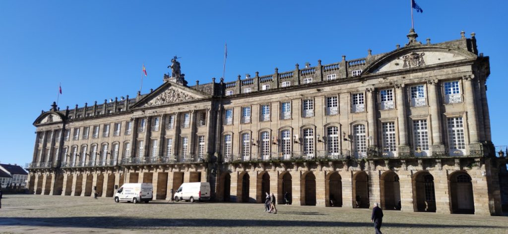 Xunta de Galicia en Santiago de Compostela plaza do Obradoiro