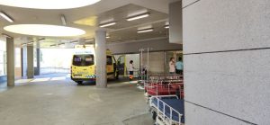 Ambulancia en el CHUO