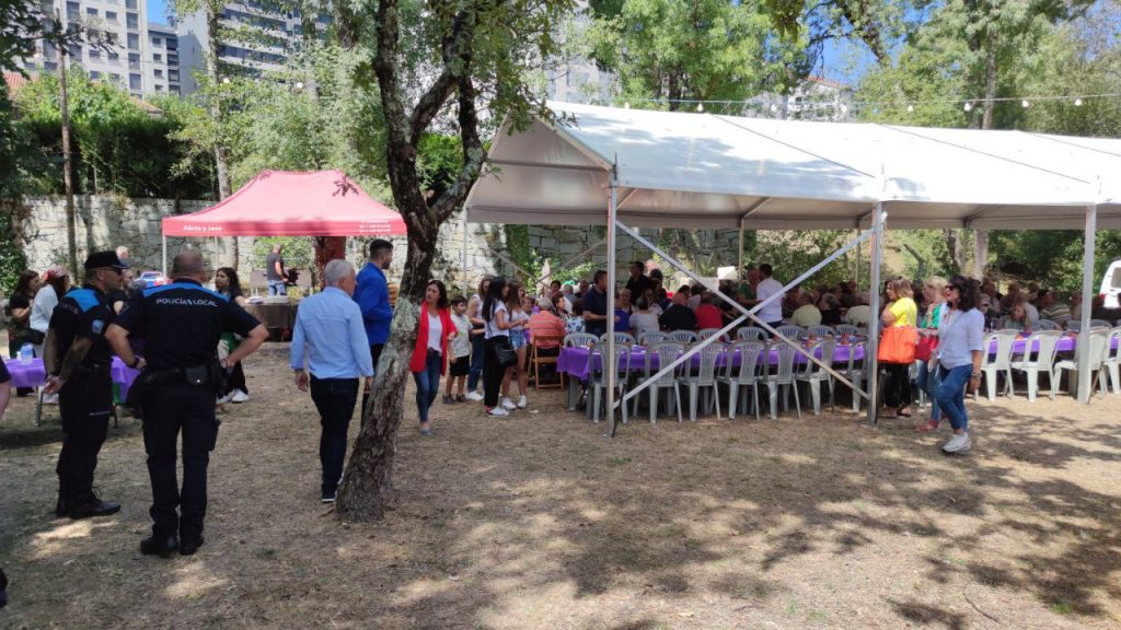 Comida en la Romería Feminista