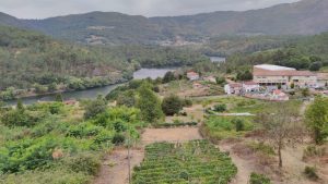 Cortegada y el río Miño