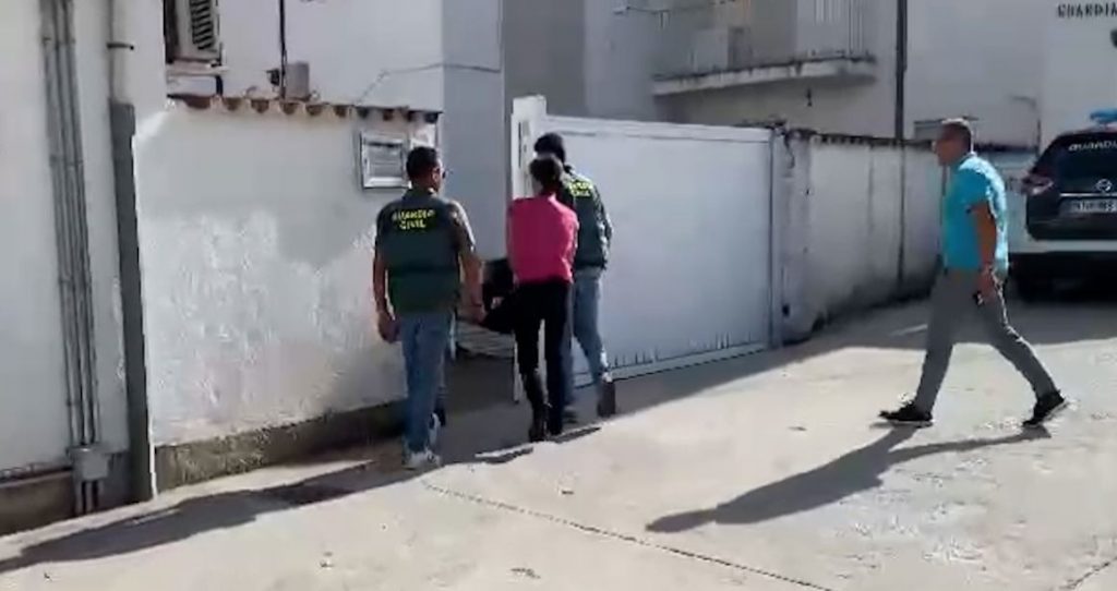 Detenida mujer incendiaria de Verín