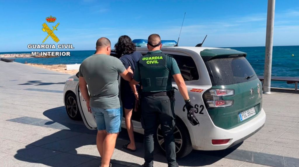Detenido por Guardia Civil