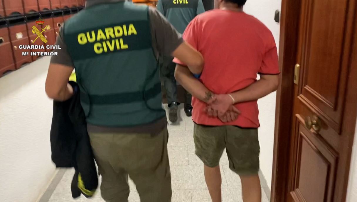 Detenido por la Guardia Civil