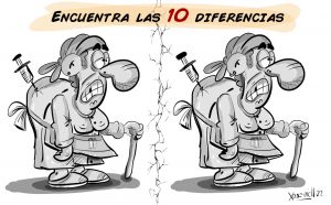 Encuentra las 10 diferencias en la bruja Xosevich 22