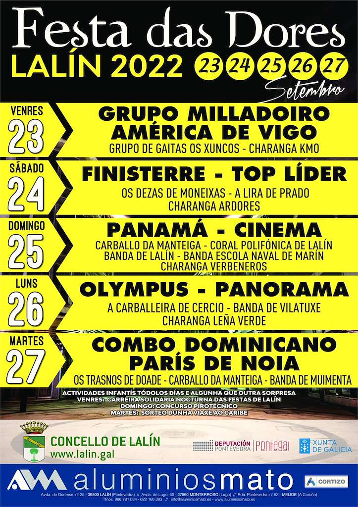 Fiestas de Lalín 2022