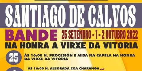 Fiestas de Santiago de Calvos en Bande 2022